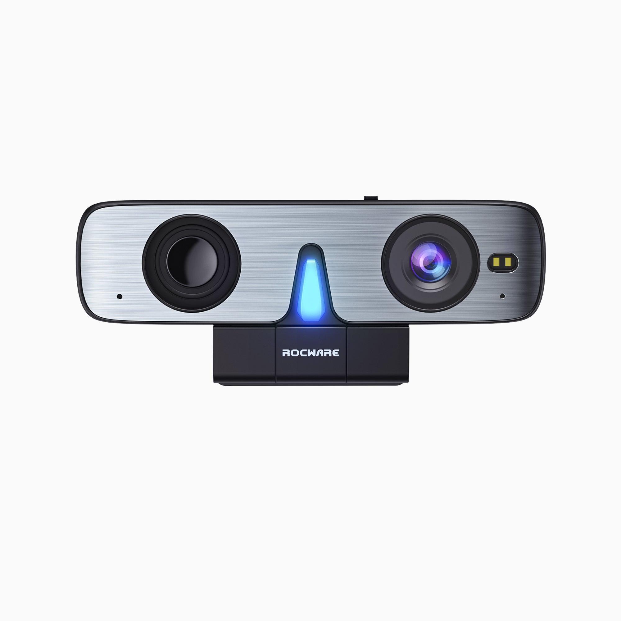 Webcam tout-en-un RC08 1080p avec haut-parleur et micro