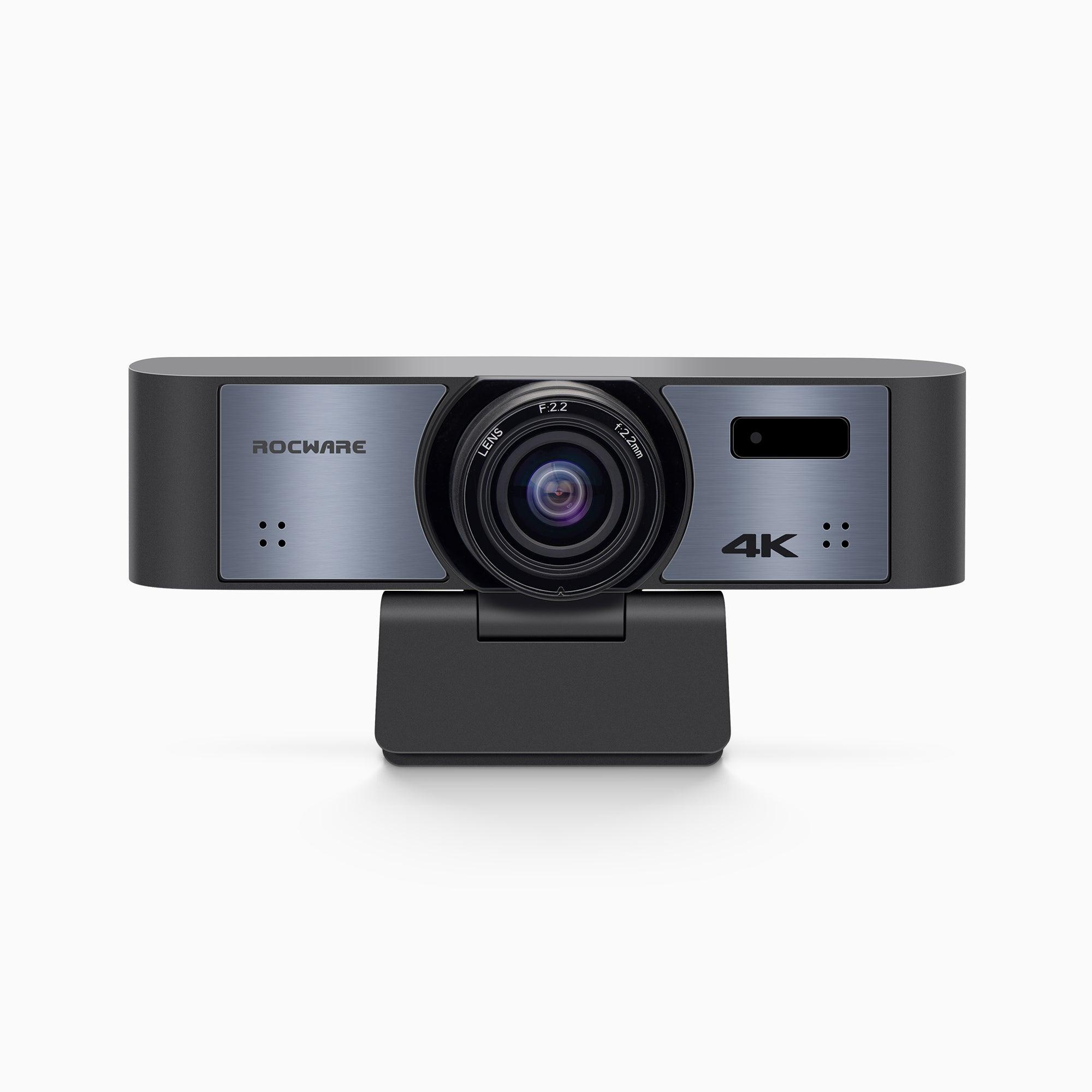 RC16 4K USB AI Webcam with 110°FoV, 8X Digital Zoom, Humanoid Tracking and Auto Framing