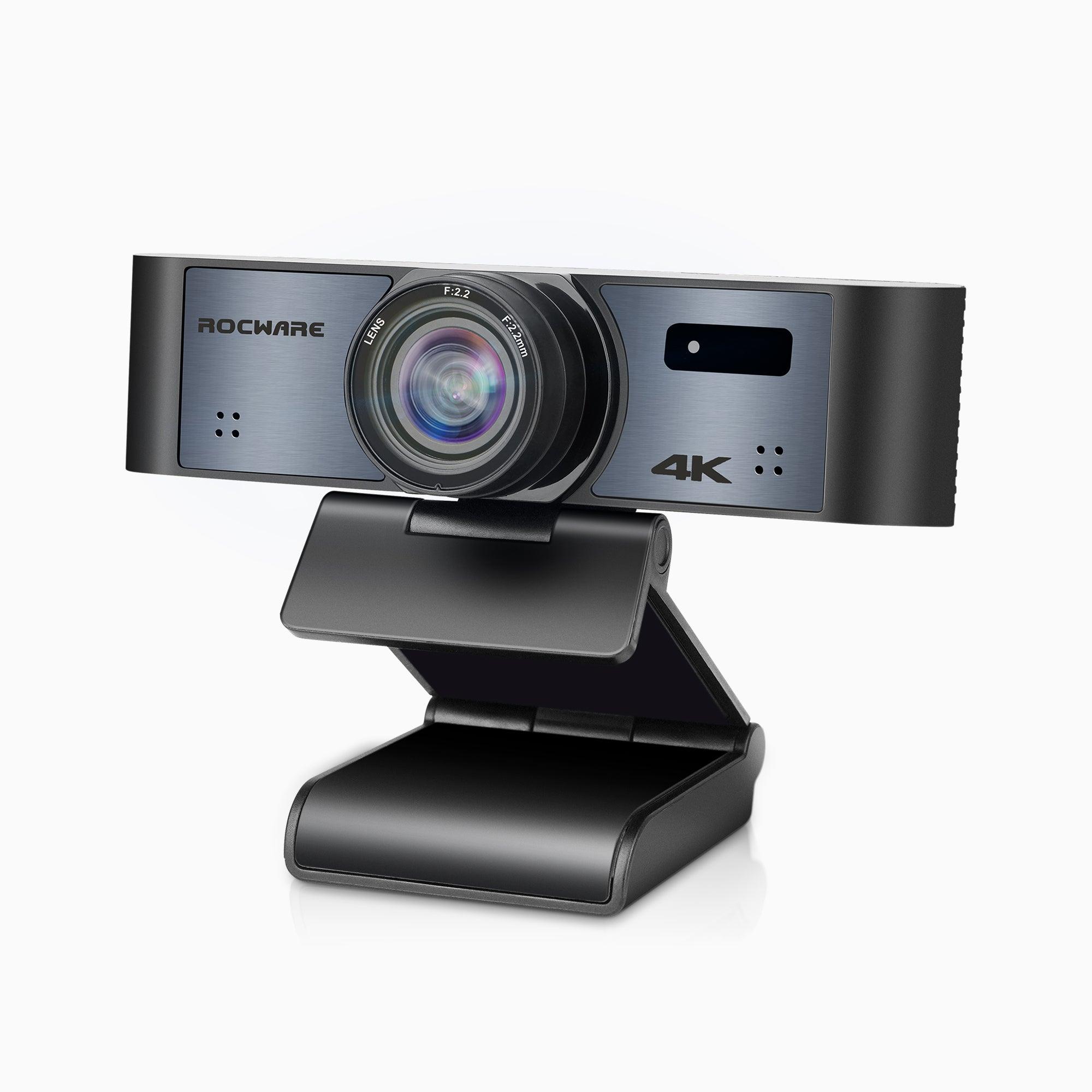 RC16 4K USB AI Webcam with 110°FoV, 8X Digital Zoom, Humanoid Tracking and Auto Framing